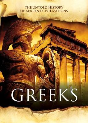 Cover for Mason Crest · Greeks - Untold Histories of Ancient Civilizations (Hardcover Book) (2019)