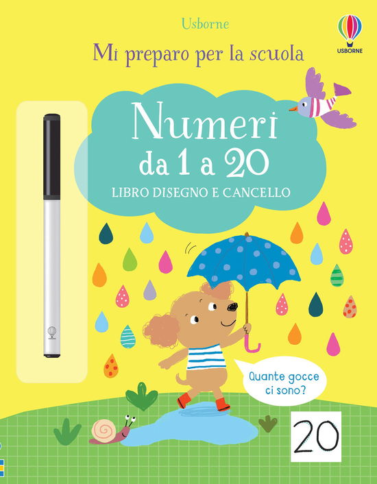 Cover for Jessica Greenwell · Numeri Da 1 A 20. Libro Disegno E Cancello. Mi Preparo Per La Scuola. Ediz. A Colori. Con Pennarello (DVD)