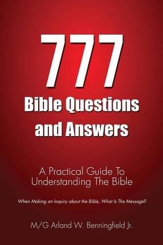Cover for Mg Arland W. Benningfield Jr. · 777 Bible Questions and Answers (Pocketbok) (2014)