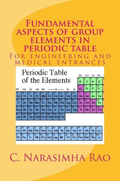 Cover for Dr C Narasimha Rao createspace · Fundamental aspects of group elements in periodic table (Paperback Book) (2014)