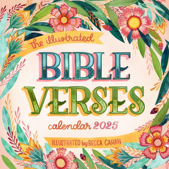 Illustrated Bible Verses Wall Calendar 2025: Timeless Wise Words of the Bible - Rebecca Brinton - Gadżety - Workman Publishing - 9781523525201 - 8 sierpnia 2024