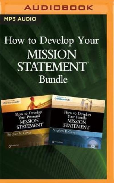 Cover for Stephen R. Covey · How to Develop Your Mission Statements Bundle (Buch) (2016)