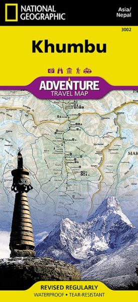 Khumbu Nepal Adventure Map - National Geographic - Books - National Geographics - 9781566955201 - 2019