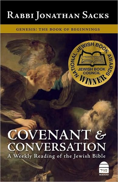 Cover for Jonathan Sacks · Covenant &amp; Conversation, a Weekly Reading of the Jewish Bible, Genesis: the Book of Beginnings (Hardcover Book) (2009)