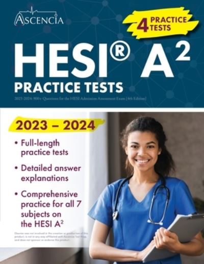 Cover for Falgout · HESI A2 Practice Tests 2023-2024 (Book) (2023)