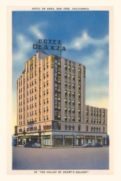 Cover for Found Image Press · Vintage Journal Hotel de Anza, San Jose (Book) (2022)