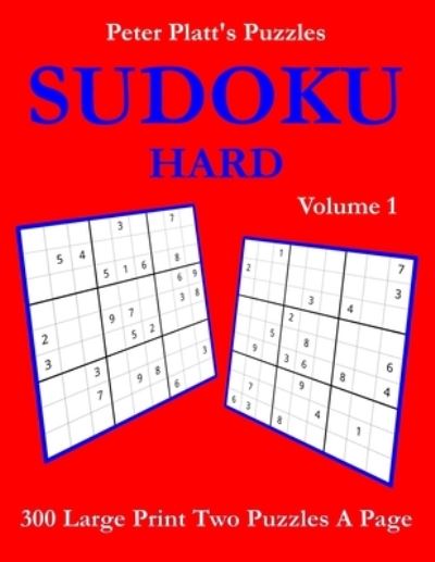 Cover for Peter Platt · Sudoku Hard (Book) (2019)