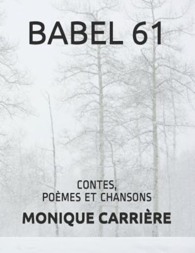 Cover for Monique Carriere · Babel 61 (Paperback Book) (2019)