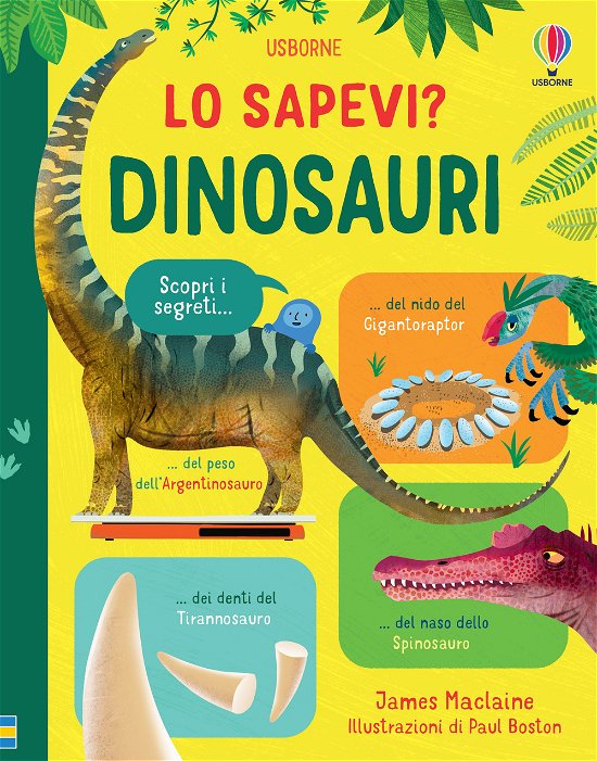 Cover for James Maclaine · Dinosauri. Lo Sapevi? Ediz. A Colori (Buch)