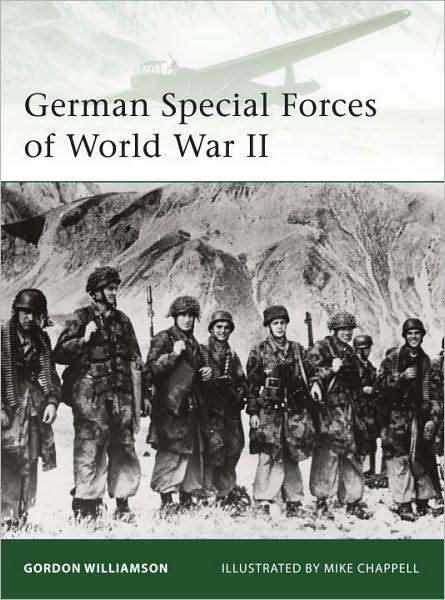 Cover for Gordon Williamson · German Special Forces of World War II - Elite (Paperback Book) (2009)