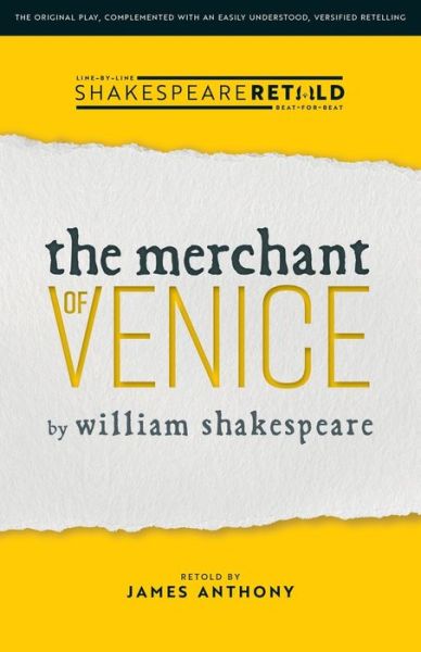 The Merchant of Venice: Shakespeare Retold - Shakespeare Retold - William Shakespeare - Kirjat - Redbrick Books - 9781914927201 - keskiviikko 23. maaliskuuta 2022