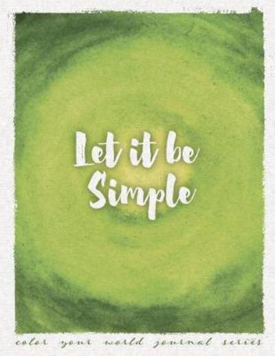 Cover for Annette Bridges · Let It Be Simple (Paperback Book) (2017)