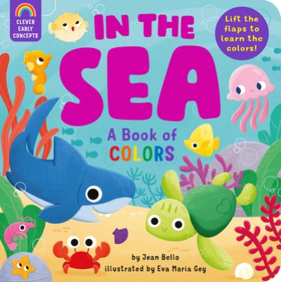 Cover for Jean Bello · In the Sea: Book of Colors (Board book) (2022)