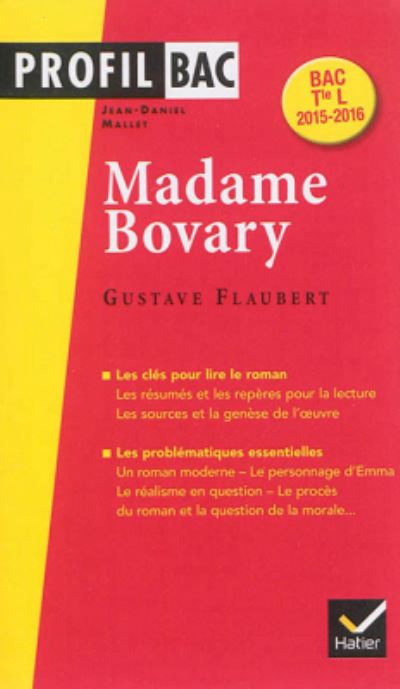 Profil d'une oeuvre: Madame Bovary - Lucy Fricke - Books - Editions Hatier - 9782218969201 - August 27, 2014