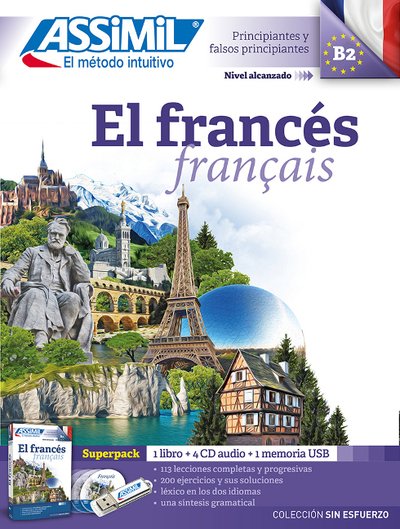 Assimil French: El frances superpack (Book / CD/MP3) - Anthony Bulger - Musikk - Assimil - 9782700581201 - 1. april 2019