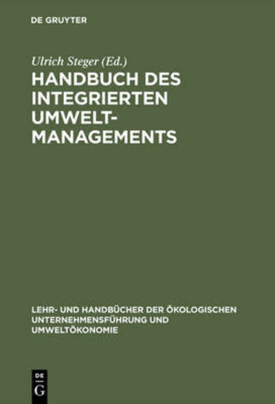 Cover for Ulrich Steger · Handbuch d.integriert.Umweltmanagements (Book) (1997)