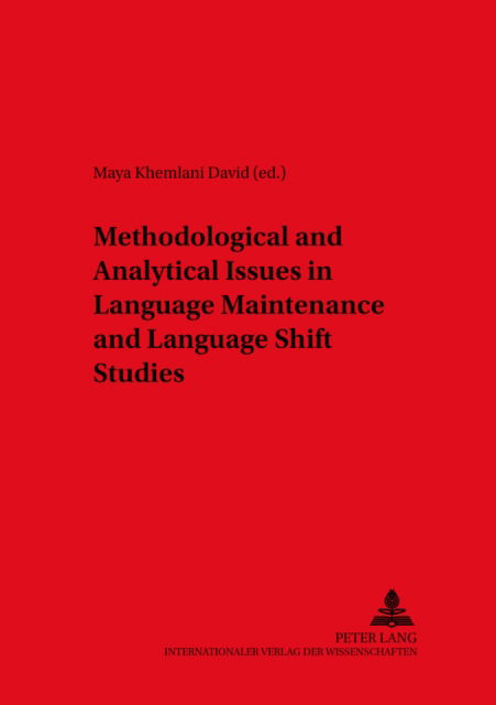 Cover for Methodological and Analytical Issues in Language Maintenance and Language Shift Studies - Duisburg Papers on Research in Language and Culture (Paperback Book) (2002)