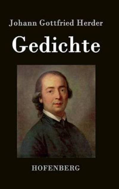 Cover for Johann Gottfried Herder · Gedichte (Hardcover Book) (2014)