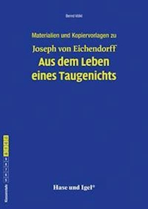 Cover for Joseph Von Eichendorff · Aus dem Leben eines Taugenichts. Begleitmaterial (Taschenbuch) (2022)