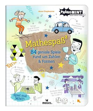 PhänoMINT Mathespaß² - Anna Claybourne - Książki - moses Verlag - 9783964553201 - 7 sierpnia 2024