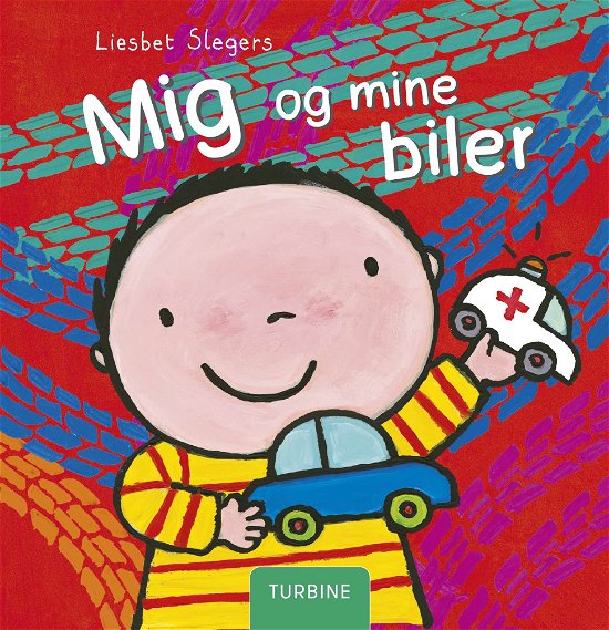 Cover for Liesbet Slegers · Mig og mine biler (Hardcover Book) [1. Painos] (2018)
