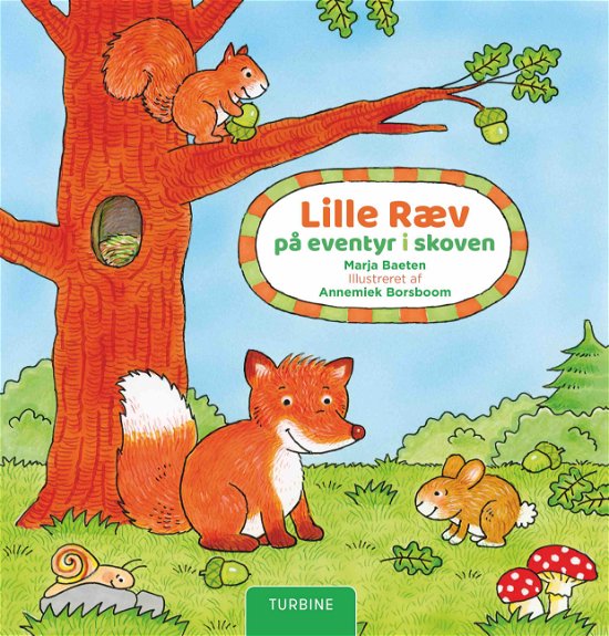 Cover for Marja Baeten · Lille Ræv på eventyr i skoven (Kartonbuch) [1. Ausgabe] (2020)