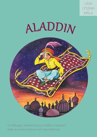 Cover for Louise Jacobsson · Lyssna / Läsa / Måla: Aladdin (Book) (2020)