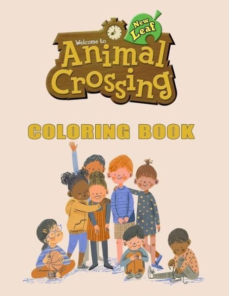 Cover for Bn Touttibt · Animal Crossing Coloring Book (Paperback Bog) (2020)