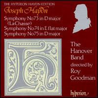 Cover for Joseph Haydn  · Sinfonia N.73 (1782) La Chasse In Re (CD)