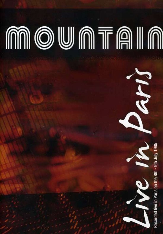 Cover for Mountain · Live in Paris 1985 (DVD) (2005)