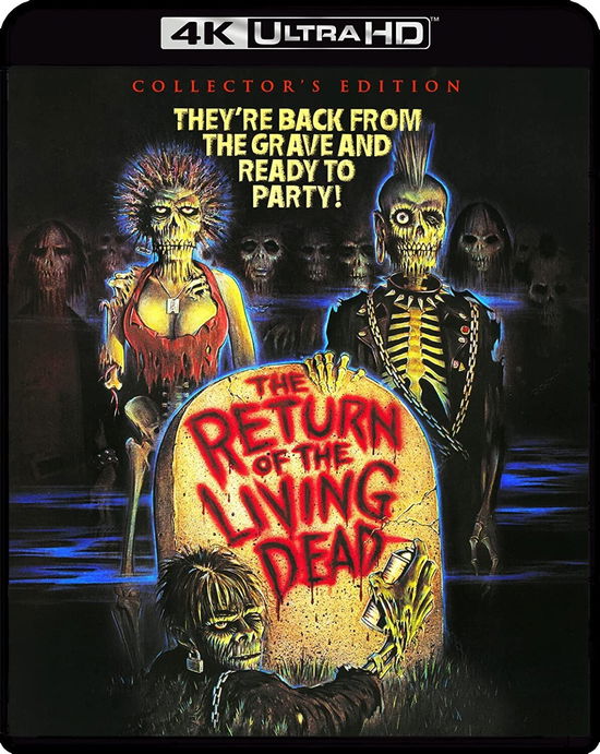 Return of the Living Dead - Return of the Living Dead - Elokuva - Universal - 0826663229202 - tiistai 18. lokakuuta 2022