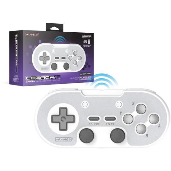 Retro-bit Legacy 16 Wireless Grey - Retro - Inne -  - 0849172012202 - 