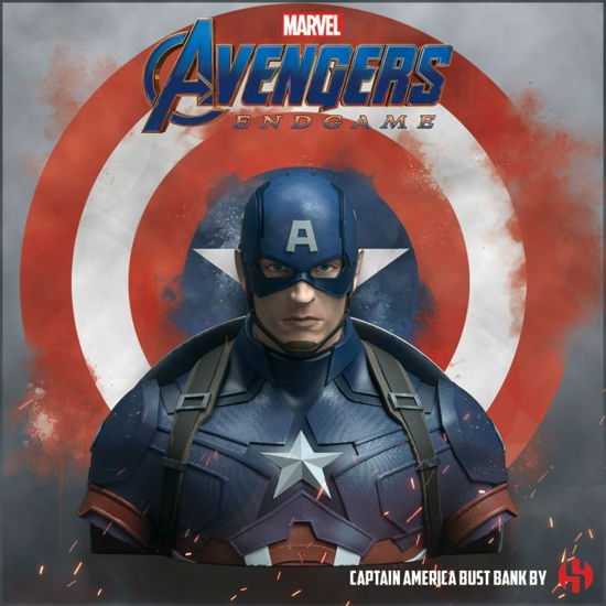 Cover for Marvel: Semic · Avengers Endgame Captain America Deluxe Buste (Salvadanaio) (MERCH) (2020)