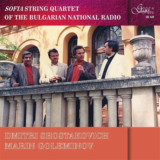 Cover for Goleminov / Sofia String Quart · Shostakovich &amp; Goleminov (CD) (2020)