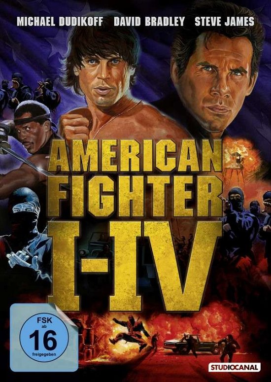 American Fighter 1-4 - Movie - Music - Studiocanal - 4006680066202 - February 7, 2013