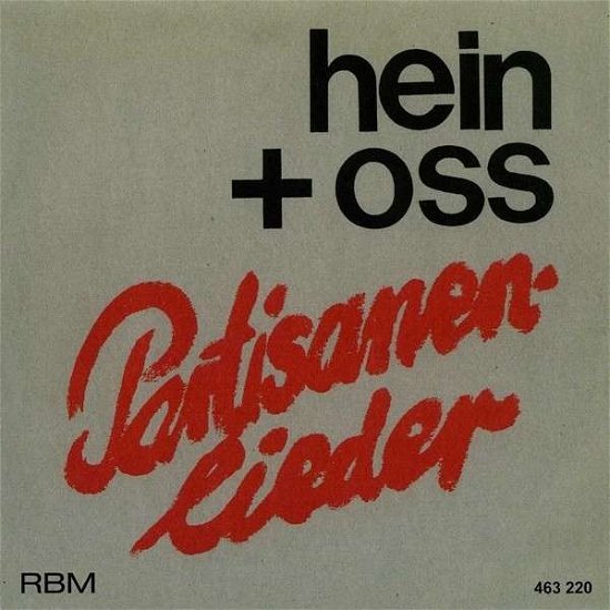 Cover for Hein &amp; Oss · Partisanenlieder (CD) (2014)