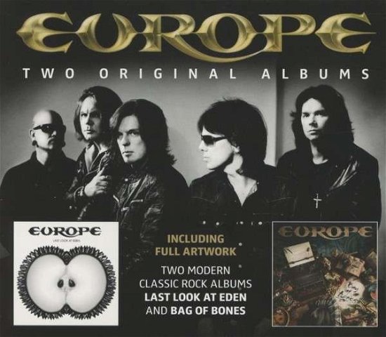Cover for Europe · Last Look at Eden &amp; Bag of Bones (CD) [Box set] (2013)