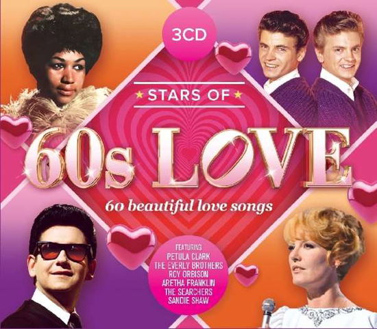 Stars Of 60s Love - V/A - Musiikki - UNION SQUARE - 4050538245202 - perjantai 1. syyskuuta 2023