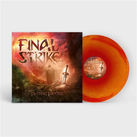 Cover for Final Strike · Finding Pieces (Burning Vinyl) (LP) [Limited edition] (2023)