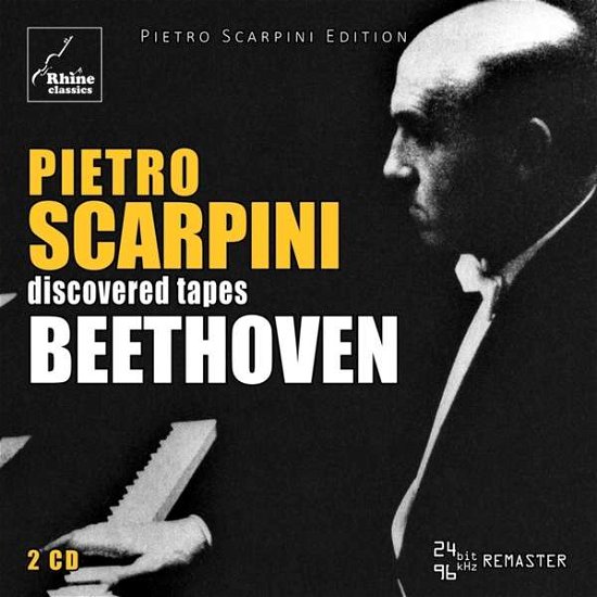 Cover for Pietro Scarpini · Discovered Tapes - Beethoven (CD) (2021)