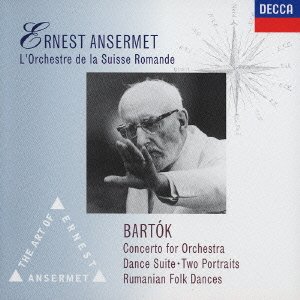 Cover for Ernest Ansermet · Bartok: Concerto for Orchestra * (CD) [Japan Import edition] (2000)