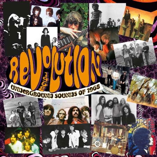 Cover for Revolution: Underground Sounds of 1968 / Various · Revolution: Underground Sounds of 1968 (CD) (2022)