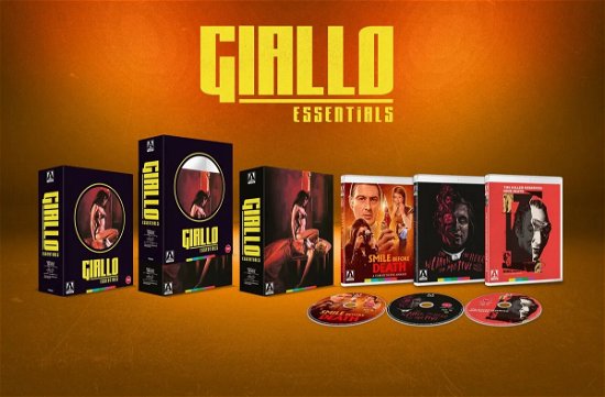 Cover for Giallo Essentials (Blu-ray) [Black, Limited edition] (2022)