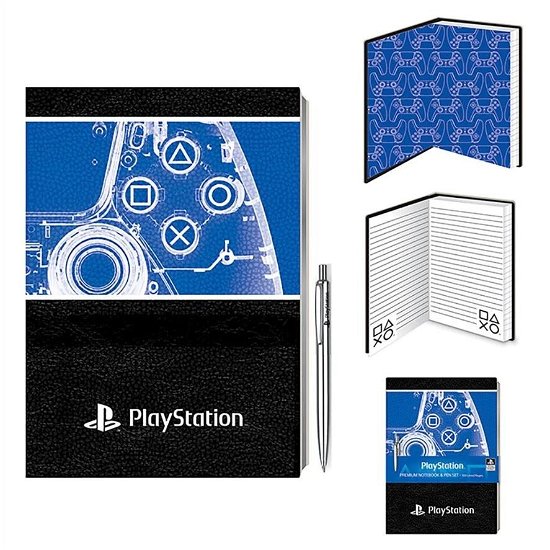 Cover for Playstation: Pyramid · Premium A5 Notebook mit PlayStation Pen 21 x 15 cm (Leketøy)