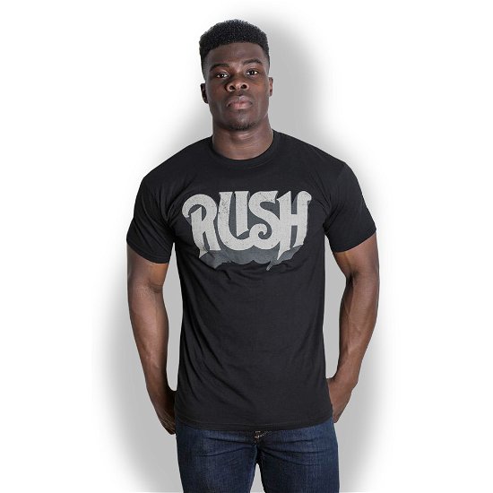 Rush Unisex T-Shirt: Original - Rush - Produtos - Global - Apparel - 5055295348202 - 10 de abril de 2015