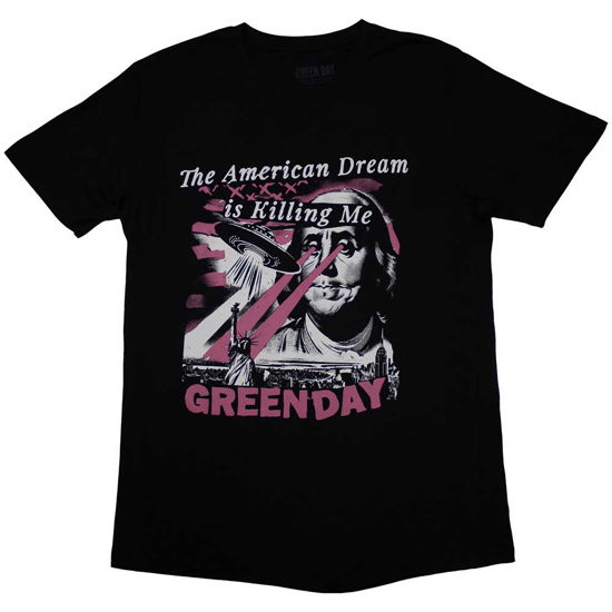 Green Day Unisex T-Shirt: American Dream - Green Day - Merchandise -  - 5056737232202 - 