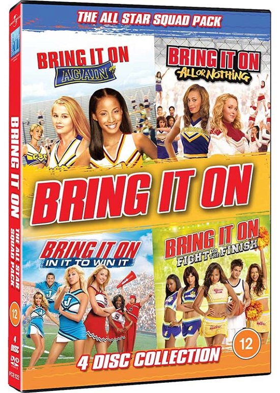 Cover for Bring It on 2345 Box Set · Bring It On 2 to 5 Collection (DVD) (2021)