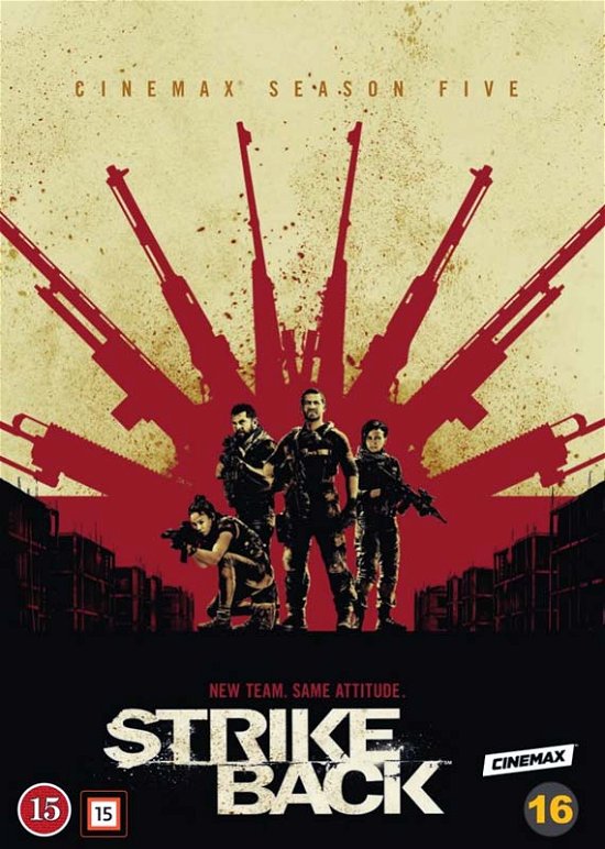 Cover for Strike Back · Strike Back - Season Five (DVD) (2018)