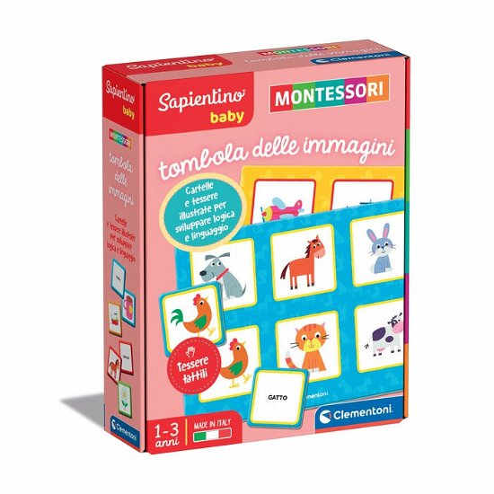 Cover for Clementoni · Clementoni: Sapientino Baby Educativo Made In Italy Montessori Baby Tombola Delle Immagini (Toys)
