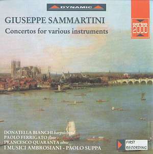 Cover for Bianchi D. / Ferrigato P. / Quaranta F. / I Musici Ambrosiani / Suppa Paolo · Concertos for Various Instruments (CD) (1998)